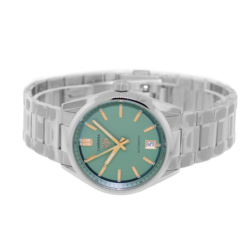 TAG Heuer Carrera 36mm Stainless Steel with Green Index Dial WBN2312.BA0001-Da Vinci Fine Jewelry
