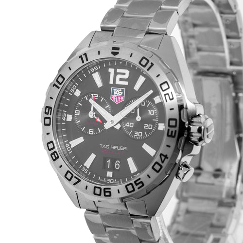 TAG Heuer Formula 1 41mm Stainless Steel with Black Index Dial WAZ111A.BA0875-Da Vinci Fine Jewelry