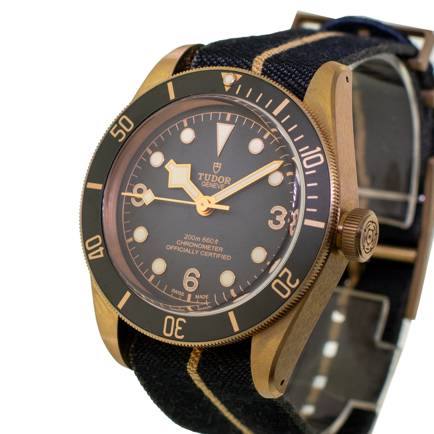 Tudor Black Bay Bronze 43mm Slate Grey Dial & Black Bezel M79250BA