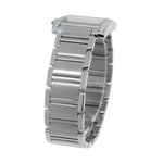 Cartier Tank Francaise 30mm x 25mm Stainless Steel Silver Roman Dial, Diamond Bezel W4TA0009-Da Vinci Fine Jewelry