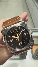Bell & Ross BR 0392 42mm Stainless Steel Black Dial BR0392-GH-ST/SCA