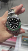 Rolex GMT-Master II "Sprite" 40mm New Old Stock Stainless Steel Black Dial & Black & Green Bezel 126720VTNR