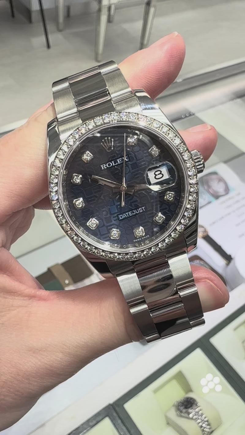 Rolex Datejust Factory Diamond 