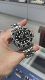 Rolex GMT-Master II 40mm Stainless Steel Black Dial & Black Ceramic Bezel 116710LN Papers