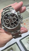 Rolex Daytona 40mm Stainless Steel Black Dial & Steel Bezel 116520