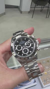 Rolex Daytona New Old Stock 40mm Stainless Steel Black Dial & Steel Bezel 116520