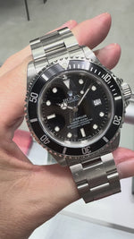 Rolex Sea-Dweller 40mm Stainless Steel Black Dial Black Bezel 16600
