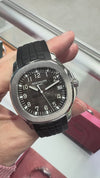 Patek Philippe AQUANAUT Stainless Steel Black embossed Dial & Smooth Bezel 5167