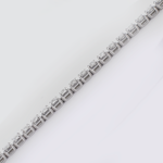 Diamond Tennis Bracelet - 14K White Gold - 10.02ct.-Da Vinci Fine Jewelry