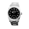 Rolex Explorer I 36mm Stainless Steel Black Dial & Smooth Bezel 114270-Da Vinci Fine Jewelry
