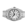 Rolex Datejust 36mm Stainless Steel Silver Diamond Dial & Diamond Bezel 116234-Da Vinci Fine Jewelry