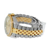 Rolex Datejust 36mm Yellow Gold & Steel Champagne Diamond Dial Diamond Bezel 116243-Da Vinci Fine Jewelry