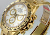 Rolex Daytona 40mm Yellow Gold White Dial & Gold Bezel 116508-Da Vinci Fine Jewelry
