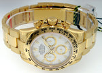 Rolex Daytona 40mm Yellow Gold White Dial & Gold Bezel 116508-Da Vinci Fine Jewelry
