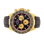 Rolex Daytona 40mm Yellow Gold Black Dial & Black Bezel "Paul Newman" 116518-Da Vinci Fine Jewelry