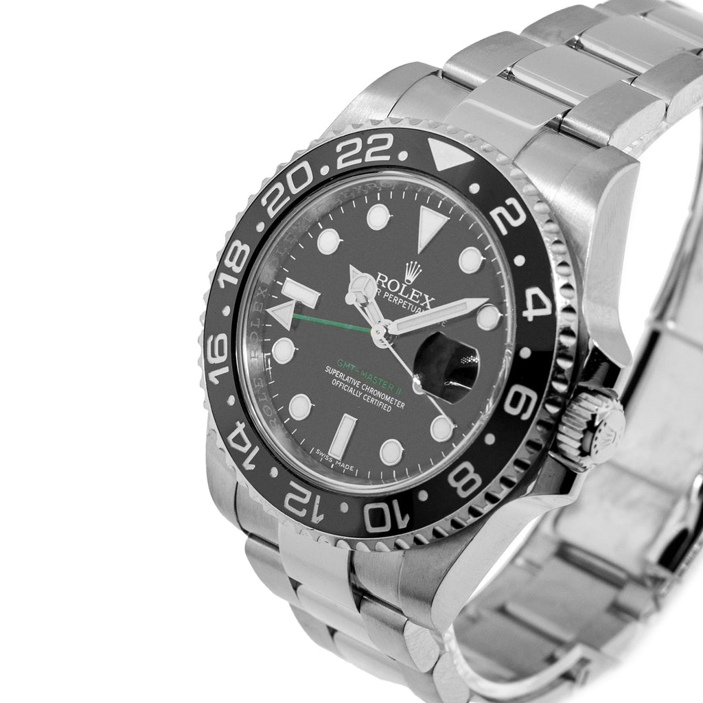 Rolex gmt black ceramic hot sale