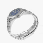 Rolex Oyster Perpetual 34mm Stainless Steel Blue Index Dial Smooth Bezel 124200-Da Vinci Fine Jewelry