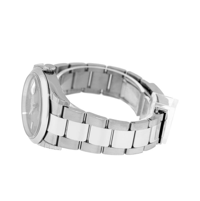 Rolex Datejust 36mm Stainless Steel Wimbledon Dial & Smooth Bezel 126200-Da Vinci Fine Jewelry