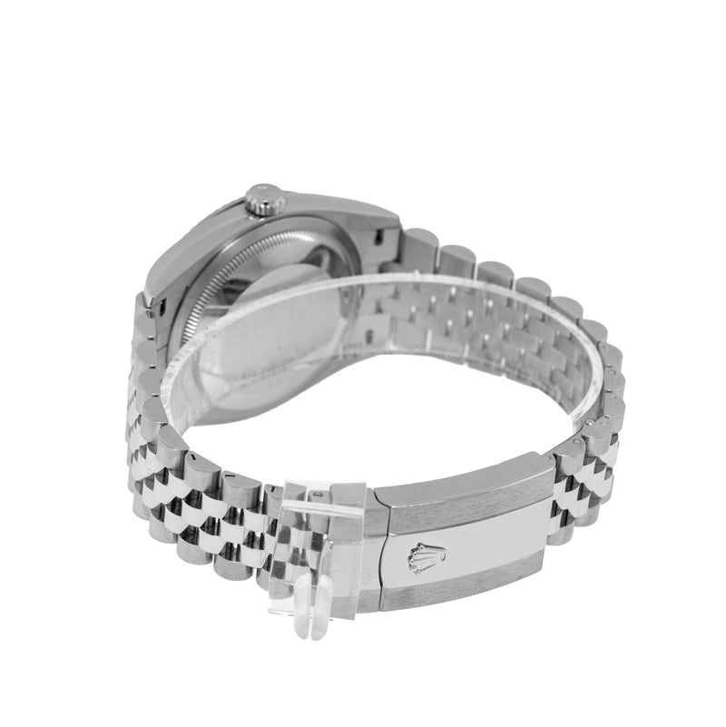 Rolex Datejust 36mm White Gold & Steel Wimbledon Dial and Fluted Bezel 126234-Da Vinci Fine Jewelry