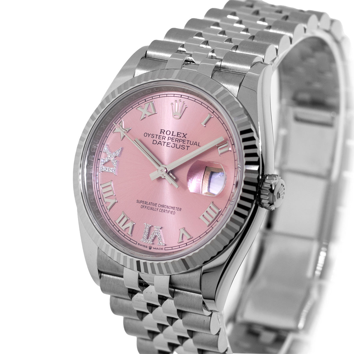 Rolex datejust deals 36mm fluted bezel