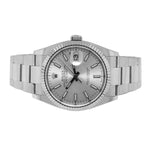 Rolex Datejust 36mm White Gold & Steel Silver Index Dial and Fluted Bezel 126234-Da Vinci Fine Jewelry