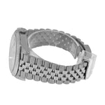 Rolex Datejust II 41mm Stainless Steel Mother of Pearl Diamond Dial 18K White Gold Fluted Bezel 126334-Da Vinci Fine Jewelry
