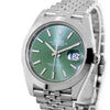 Rolex Datejust II 41mm Stainless Steel Green Index Dial Smooth Bezel 126300-Da Vinci Fine Jewelry
