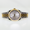 Rolex Datejust 41mm Yellow Gold & Stainless Steel Silver Index Dial & Fluted Bezel 126333-Da Vinci Fine Jewelry