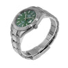 Rolex Datejust II 41mm Stainless Steel Green Index Dial 18K White Gold Fluted Bezel 126334-Da Vinci Fine Jewelry