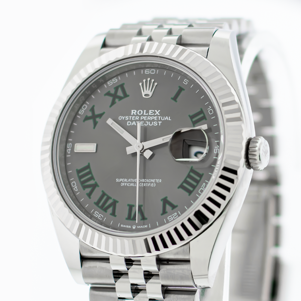 Rolex datejust online 41mm white gold