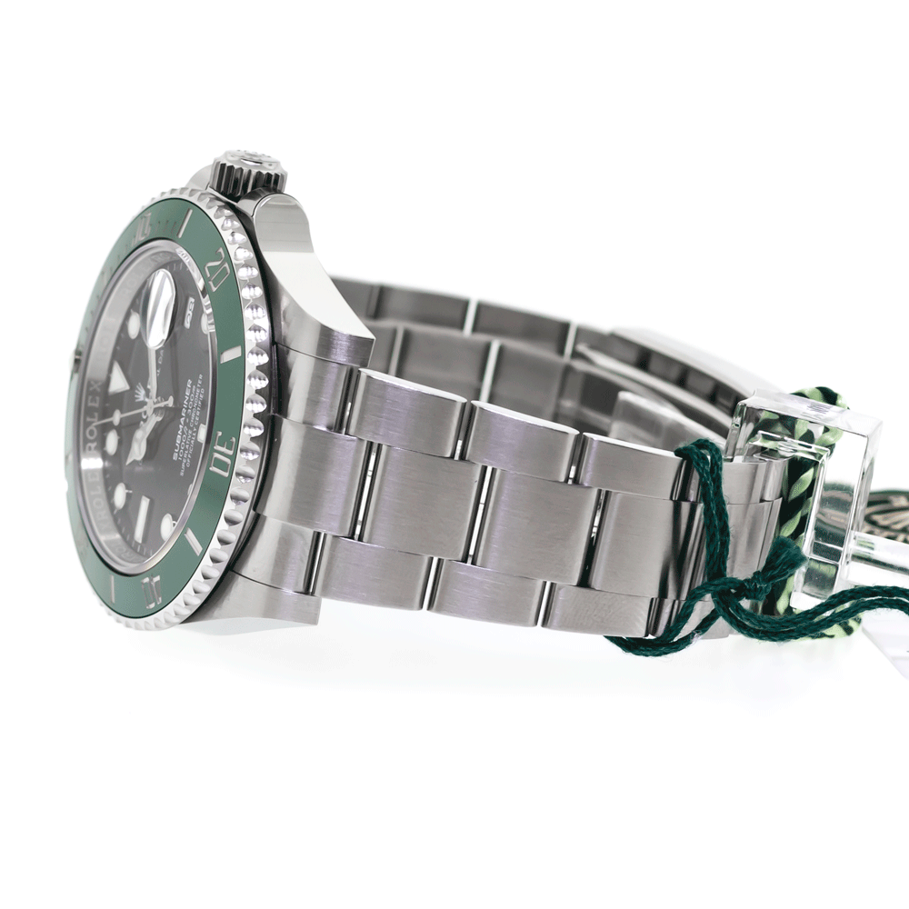 Rolex submariner green bezel 2025 black face