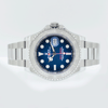 Rolex Yacht-Master 40mm Platinum & Steel Blue Index Dial & Platinum Bezel 126622-Da Vinci Fine Jewelry