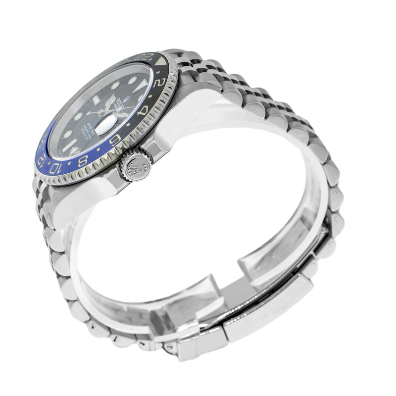 Rolex GMT-Master II "Batman" 40mm Stainless Steel Black Dial & Black & Blue Bezel 126710BLNR