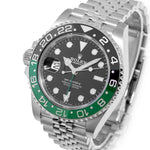 Rolex GMT-Master II "Sprite" 40mm Stainless Steel Black Dial & Black & Green Bezel 126720VTNR-Da Vinci Fine Jewelry