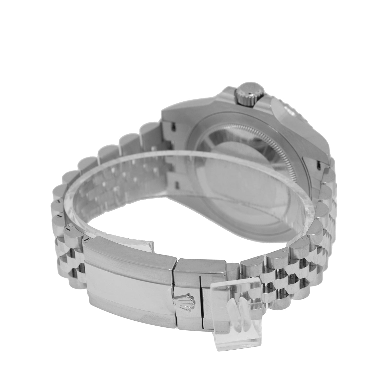 Rolex stainless hotsell steel back