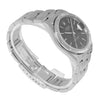Rolex Oyster Perpetual Date 34mm Stainless Steel Black Index Dial Engine Turned Bezel with Paper 15210-Da Vinci Fine Jewelry