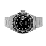 Rolex Submariner Date 40mm Stainless Steel Black Dial & Black Bezel 16610-Da Vinci Fine Jewelry
