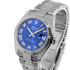 Rolex Datejust 31mm Stainless Steel Blue Roman Dial & Fluted Bezel 178240-Da Vinci Fine Jewelry