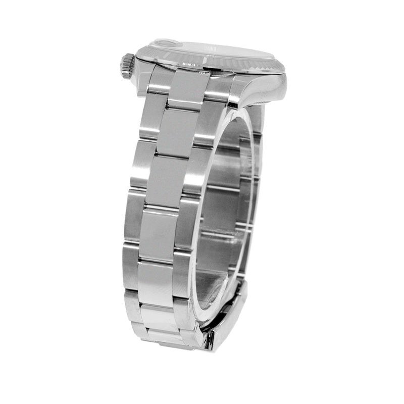 Rolex Datejust 31mm Stainless Steel Blue Roman Dial & Fluted Bezel 178240-Da Vinci Fine Jewelry