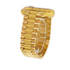 Rolex Day-Date 40mm Yellow Gold Black Diagonal Motif Index Dial & Fluted Bezel 228238-Da Vinci Fine Jewelry