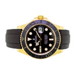 Rolex Yacht-Master 42mm Yellow Gold Black Dial & Black Bezel 226658-Da Vinci Fine Jewelry