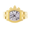 Cartier Roadster XL Chronograph 18K Yellow Gold Silver Roman Dial 2619-Da Vinci Fine Jewelry