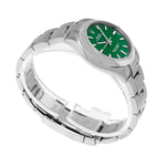 Rolex Oyster Perpetual 31mm Stainless Steel Green Index Dial & Smooth Bezel 277200-Da Vinci Fine Jewelry