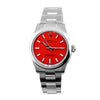 Rolex Oyster Perpetual 31mm Stainless Steel Coral Index Dial & Smooth Bezel 277200-Da Vinci Fine Jewelry