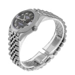 Rolex Datejust 31mm Stainless Steel Grey Sunray Roman Dial & Smooth Bezel 278240-Da Vinci Fine Jewelry