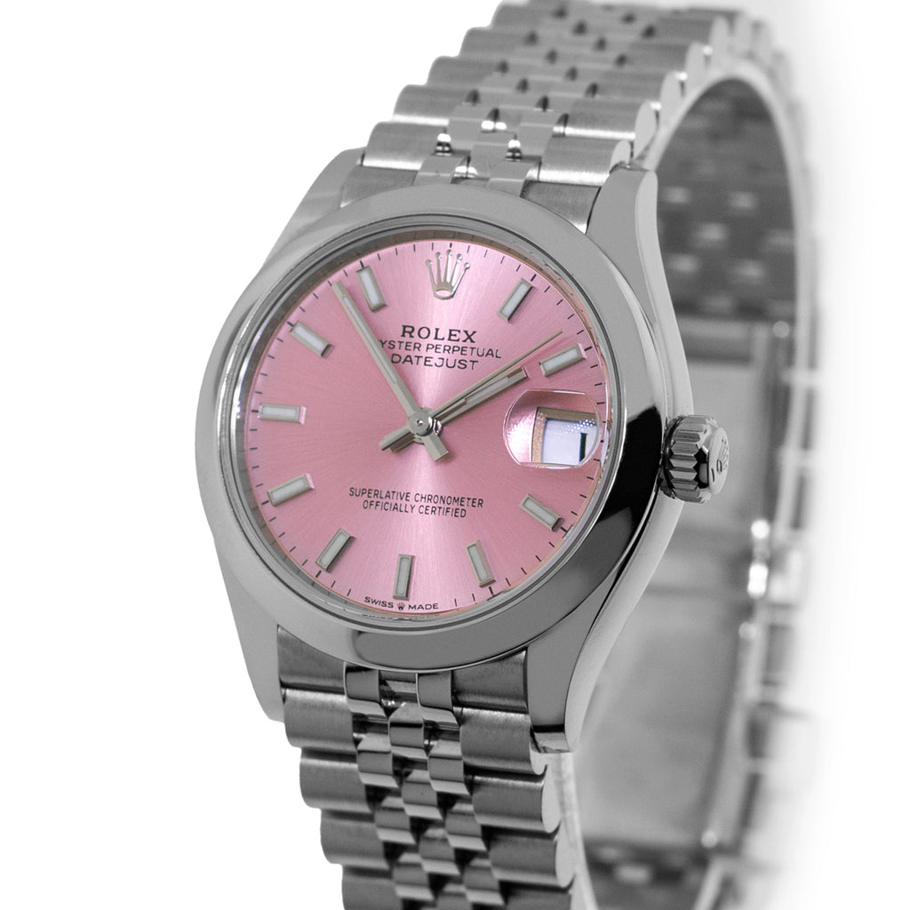 Rolex datejust clearance pink face