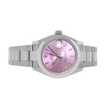 Rolex Datejust 31mm Stainless Steel Pink Index Dial & Smooth Bezel 278240-Da Vinci Fine Jewelry