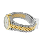 Rolex Datejust 31mm Yellow Gold & Steel White Roman Dial and Fluted Bezel 278273-Da Vinci Fine Jewelry