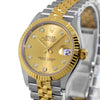 Rolex Lady-Datejust 31mm Yellow Gold & Steel Champagne Diamond Dial 278273-Da Vinci Fine Jewelry