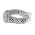 Rolex Lady-Datejust 28mm Stainless Steel Pink Roman Dial & Smooth Bezel 279160-Da Vinci Fine Jewelry